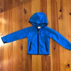 Boys Columbia zip up fleece hoodie size XXS